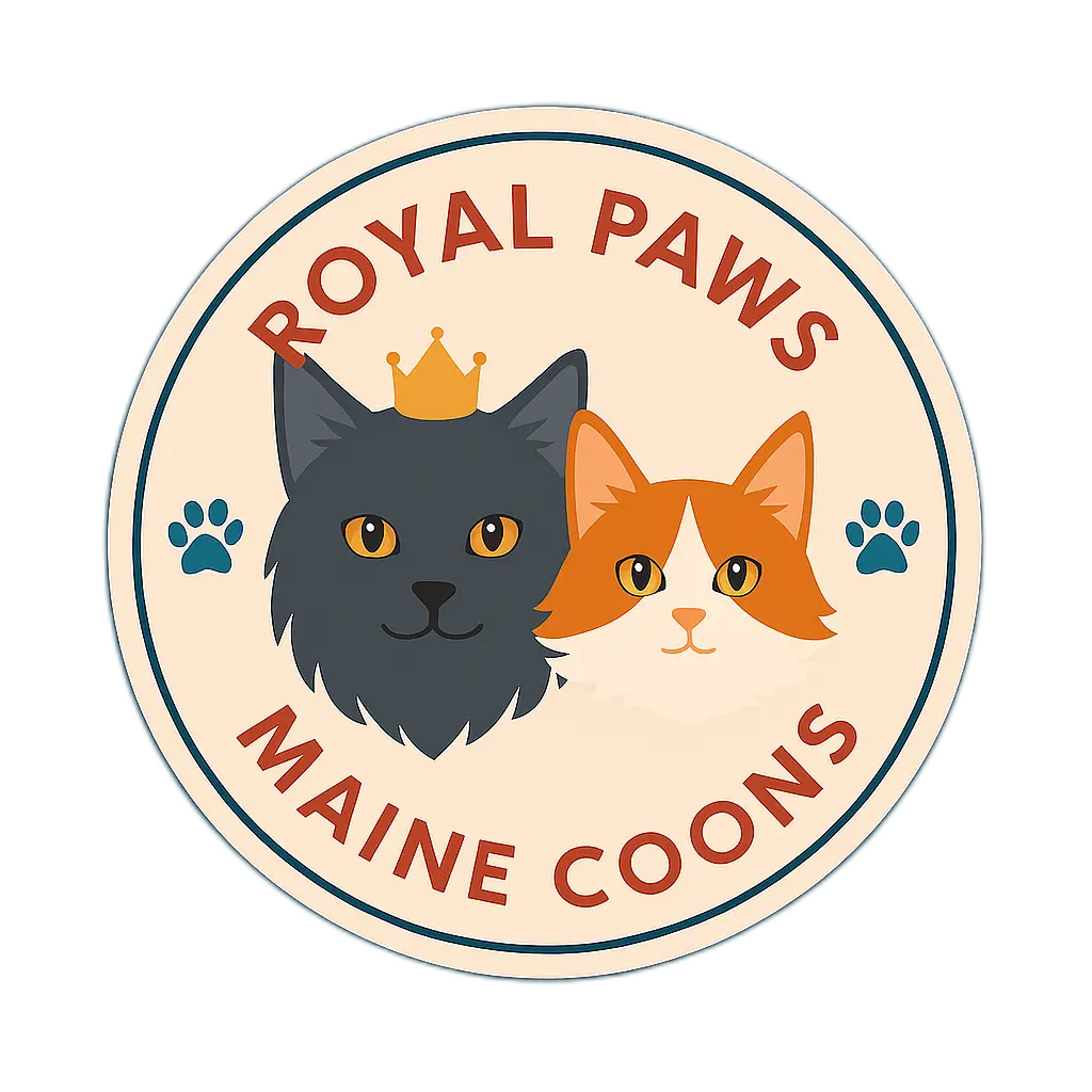 RoyalPaws Maine Coons Logo